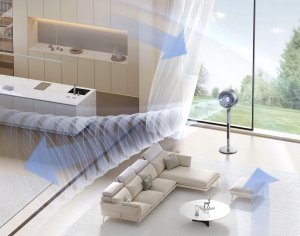 Dreo DR-HPF005S Wentylator Kolumnowy 36W oscylacja 85/120 4