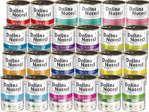 Mokra karma dla psa Dolina Noteci Premium Mix 1 24 x 400 g 1