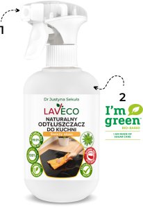 LAVECO Naturalny odtłuszczacz do kuchni 0,5 l 2