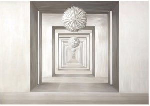 Fototapeta Abstrakcja 3D Iluzja Sypialnia Salon Tapeta Flizelina 300X210 1