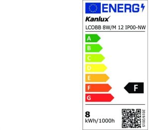 Taśma LED 12V LCOBB 8W/M 12 IP00-NW 760lm/m 4000K Ra90 rolka 25mb 3 lata Gwarancji 38436 1