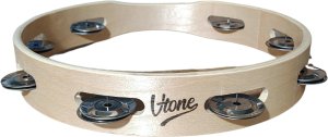 V-TONE T10 tamburyno tamburyn jednorzędowy 8 dzwon 3