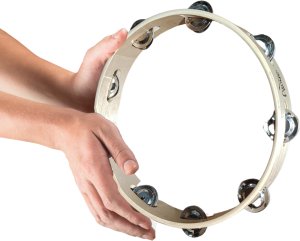 V-TONE T10 tamburyno tamburyn jednorzędowy 8 dzwon 4