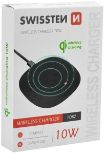 Swissten 10W Wireless charger with USB-C 1.5m cable 4