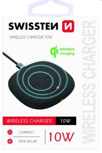 Swissten 10W Wireless charger with USB-C 1.5m cable 10