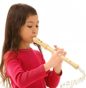 V-TONE FL W1 flet prosty sopranowy naturalne drewn 4