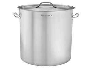 Garnek wysoki 130 l o średnicy 550 mm z pokrywką ze stali nierdzewnej | PRESTONA, 210154 1