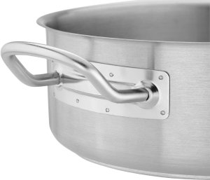 Garnek niski 3,6 l o średnicy 240 mm z pokrywką ze stali nierdzewnej | PRESTONA, 210122 6