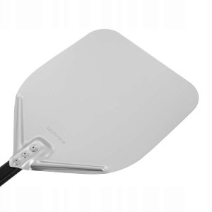 Łopata do pizzy z anodowanego aluminium z aluminiowym uchwytem, kwadratowa, 310x355x660 mm | TECHNICA, Pizza Line 3