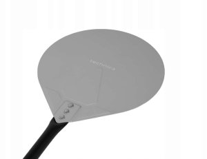 Łopata do pizzy z anodowanego aluminium z aluminiowym uchwytem, okrągła, 228x1200 mm | TECHNICA, Pizza Line 2