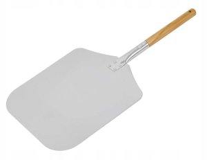 Łopata do pizzy z drewnianym uchwytem, kwadratowa, 310x355x660 mm | TECHNICA, Pizza Line 3