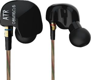 Słuchawki KZ ATR czarne 2