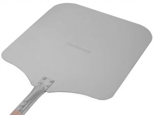 Łopata do pizzy z drewnianym uchwytem, kwadratowa, 405x455x1420 mm | TECHNICA, Pizza Line 2