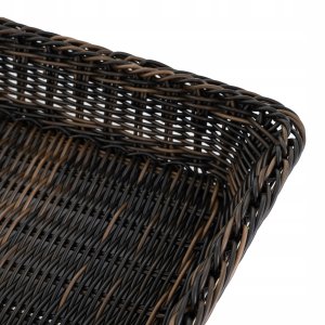 Koszyk prostokątny z polirattanu GN 1/1 530x325x65 mm, czarnobrązowy | TECHNICA, Gold Line 3
