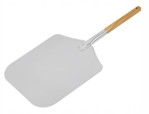 Łopata do pizzy z drewnianym uchwytem, kwadratowa, 228x280x580 mm | TECHNICA, Pizza Line 3