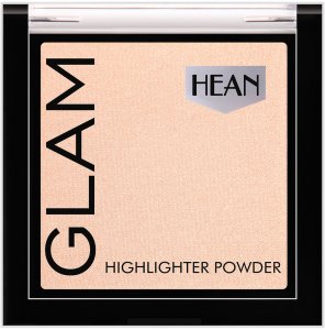 Hean Glam Highlighter Powder Wielofunkcyjny rozświetlacz do twarzy i ciała Creamy Glow (205) 1