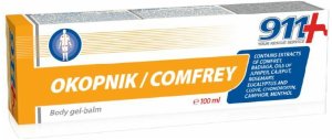 911 Okopnik/Comfrey Żel Do Ciała 100ml 1