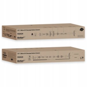 Stojak słupek montażowy 240-350 cm do ładowarki samochodowej 3