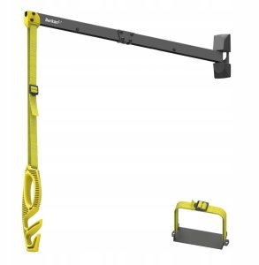 Uchwyt ścienny wysięgnik 80cm kabla ładowarki samochodowej 1