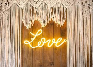 Neon led Love white 61x27,4cm 2