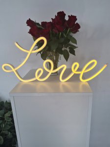 Neon led Love white 61x27,4cm 3