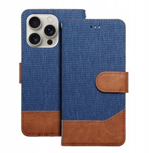 Kabura JEANS Book do SAMSUNG A35 5G niebieski 1