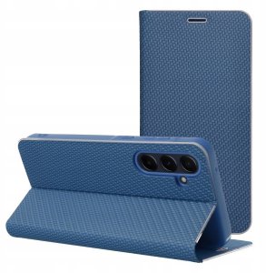 Kabura LUNA Book Carbon do SAMSUNG A56 5G niebieski 1