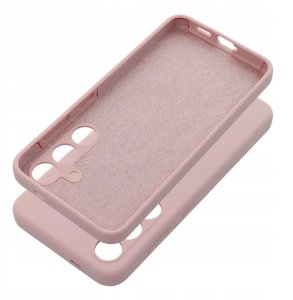 Futerał SILICONE 2mm do OPPO A40 pudrowy róż 1