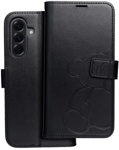 Kabura MEZZO Book do IPHONE 16e (SE 4 2025) teddy bear czarny 1