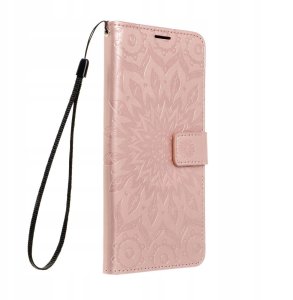 Kabura MEZZO Book do XIAOMI Redmi Note 14 4G (GLOBAL - 164,84mm x 78,15mm x 8,16mm) mandala złoty róż 1