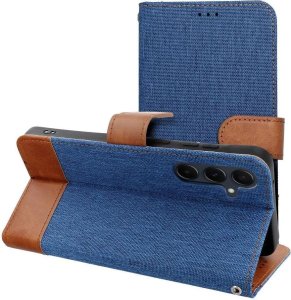 Kabura JEANS Book do XIAOMI Redmi Note 14 4G (GLOBAL - 164,84mm x 78,15mm x 8,16mm) niebieski 3
