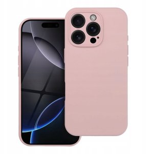 Futerał SILICONE 2mm do IPHONE 16 Plus kompatybilny z MagSafe pudrowy róż 1