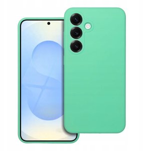 Futerał SILICONE 2mm do SAMSUNG S25 Plus kompatybilny z MagSafe miętowy 1