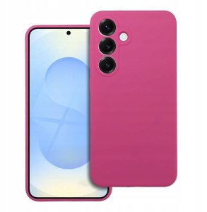 Futerał SILICONE 2mm do SAMSUNG S25 Plus kompatybilny z MagSafe róż 1