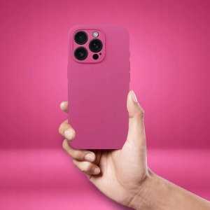 Futerał SILICONE 2mm do IPHONE 16 Pro kompatybilny z MagSafe róż 4