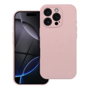 Futerał SILICONE 2mm do IPHONE 16 Pro Max kompatybilny z MagSafe pudrowy róż 1