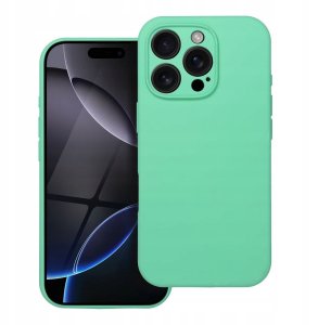 Futerał SILICONE 2mm do IPHONE 16 Pro Max kompatybilny z MagSafe miętowy 1