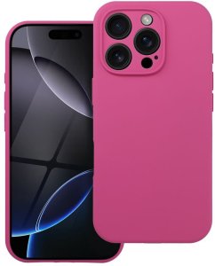 Futerał SILICONE 2mm do IPHONE 16 Pro Max kompatybilny z MagSafe róż 1