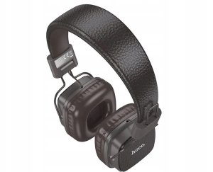 HOCO słuchawki bezprzewodowe bluetooth nagłowne W56 brązowe 2