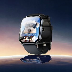HOCO smartwatch z funkcją rozmowy AMOLED Y28 czarny 4