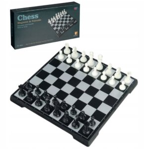 DUŻE SZACHY MAGNETYCZNE PODRÓŻNE NA MAGNES GRA 2