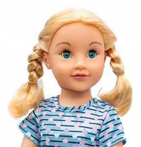 SMILY PLAY Duża lalka chodząca 70 cm księżniczka bobas piękna prezent 3