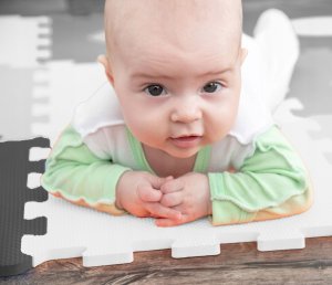 Mata piankowa puzzle piankowe duża dzieci kojec duża gruba kontrastowa 25cz 3