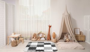 Mata piankowa puzzle piankowe duża dzieci kojec duża gruba kontrastowa 25cz 5