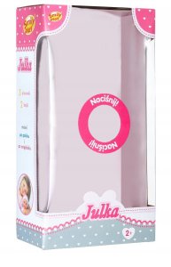 KARTON PUDEŁKO NA PREZENT DLA LALKA BOBAS 32cm 2