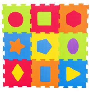 Mata piankowa edukacyjna puzzle piankowe duża 1