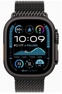 Smartwatch Apple Watch Ultra 2 GPS + Cellular 49mm Black Titanium Case Milanese Loop M Czarny  (MX5V3EL/A) 1