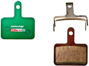 SWISSSTOP Disc brake pad Disc 15 C Shimano Deore Kevlar-ceramic-brass-resin-composite Steel plate 1 set (2 pads) 1