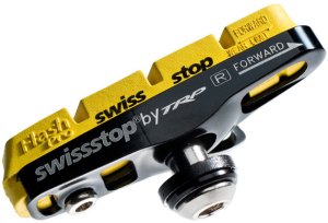SWISSSTOP Rim brake pad and cartridge holder Full FlashPro Yellow King Carbon rim specific 1 set (2 pads) 1