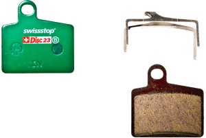 SWISSSTOP Disc brake pad Disc 23 C Hayes Stroker Ryde, Radar Kevlar-ceramic-brass-resin-composite Steel plate 1 set (2 pads) 1